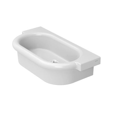 Lavabo a canale 90x45 modello Kenia in ceramica d'appoggio o sospeso