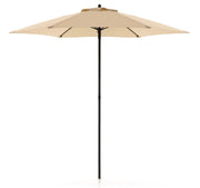 Ombrellone da Giardino Ø2,4 m Palo Ø32 mm in Ferro Telo in Poliestere Garden Ecrù