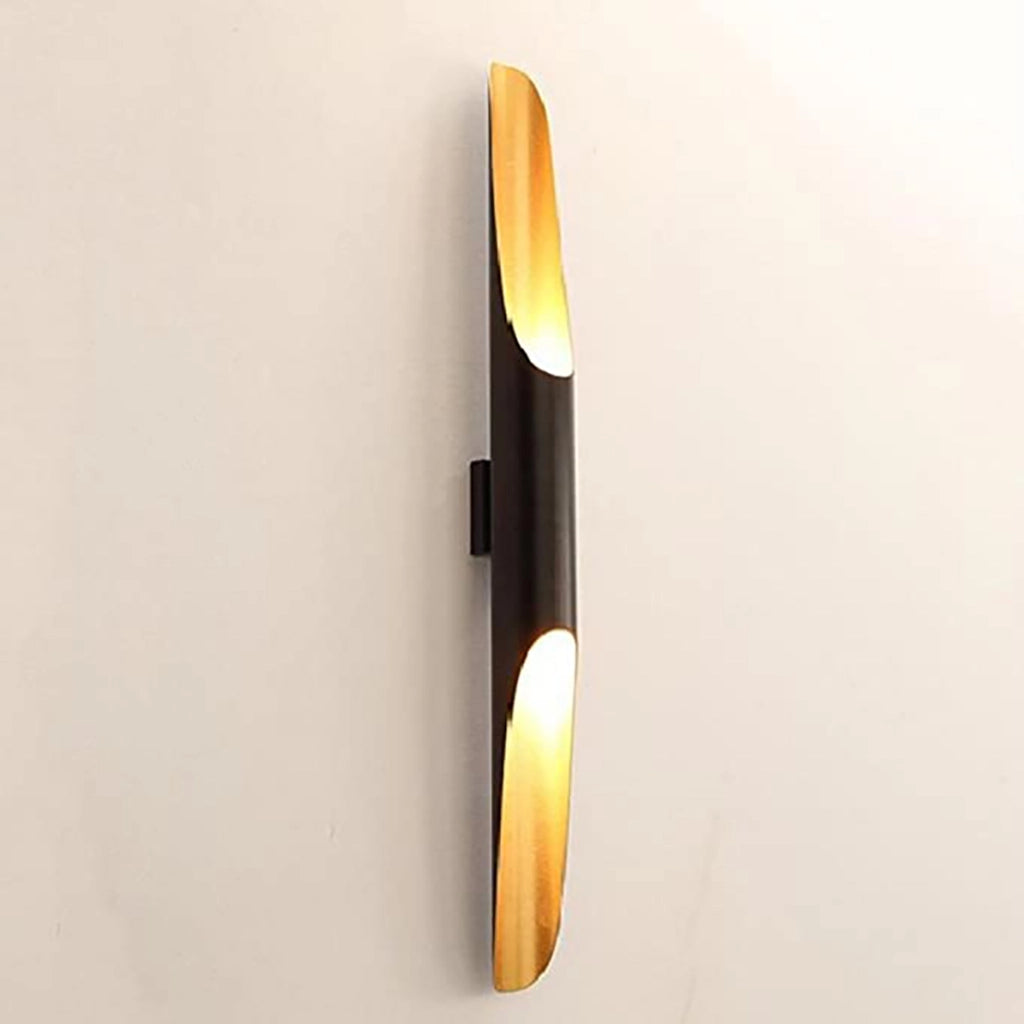 Applique moderno LED G9 lampada luminosa parete muro doppio fascio luce interni soggiorno ufficio 230V COLORE NERO