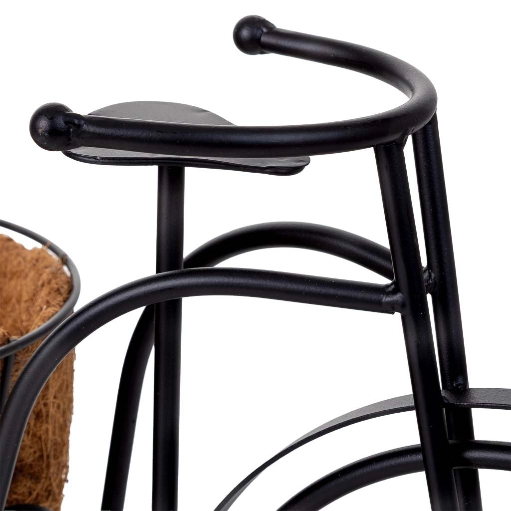 Portavaso per bicicletta nero, 51x20x33h cm