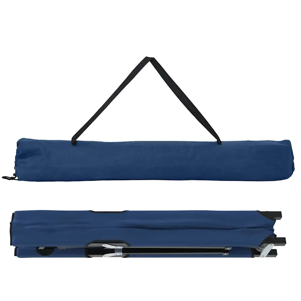 Letto da campeggio pieghevole Blu 206 x 76 x 74 cm 42003162
