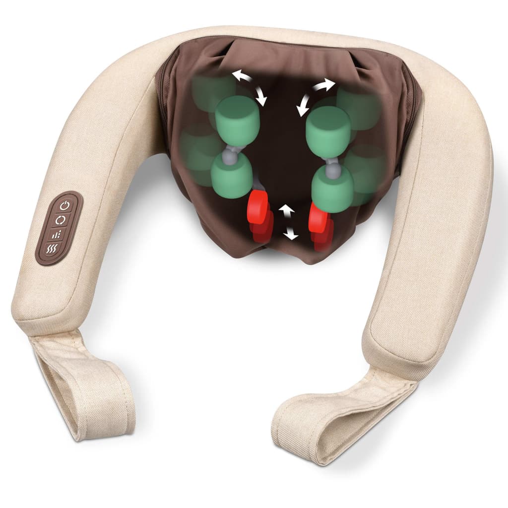 Beurer Massaggiatore Cervicale 4D MG 153 24 W Marrone 431214