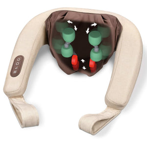 Beurer Massaggiatore Cervicale 4D MG 153 24 W Marrone 431214