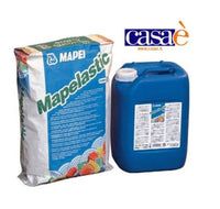 Mapelastic Malta Bicomponente A+B 32Kg Guaina Cementizia Impermeabilizz.- Mapei