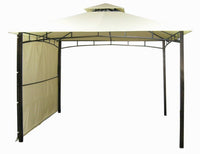Gazebo Da Giardino In Metallo Antigua Con Telo 3,3X3,3 Metri - Biacchi Ettore
