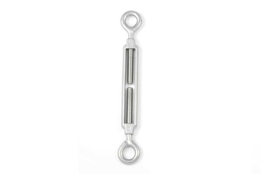 Tenditore Zincato Due Occhielli Diametro 5 Mm Set 5 Pezzi - Masidef