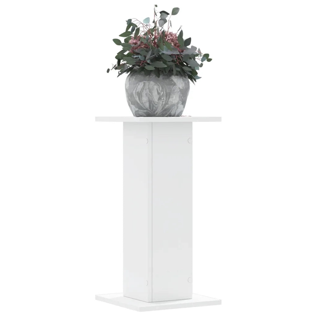 Supporti per piante | Sostegno per piante 2 pz Bianchi 30x30x60 cm Legno Multistrato
