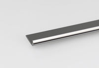 Profilo Unghietta Da 2 Metri Argento Brillante 18X1 - Arcansas