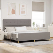 Struttura del letto con testiera Talpa 200 x 200 cm Tessuto 3344757