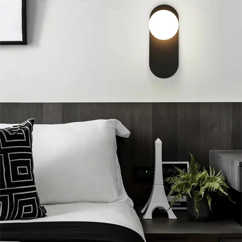 Lampada Da Parete APP1586-1W Black