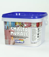 Smalto Murale Am Pareti Bianco Ml 2000 - Cipir
