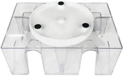 Ottimamente Rotorie - 6 Decks/2 Decks - Supporto Rigido in Plastica Transparente - Resistente alle Marcature - Contenitore per Carte da Gioco - Sicuro da Utilizzare - Contenitore per Carte