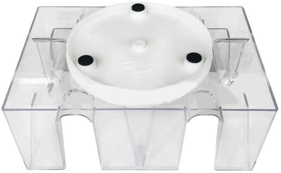 Ottimamente Rotorie - 6 Decks/2 Decks - Supporto Rigido in Plastica Transparente - Resistente alle Marcature - Contenitore per Carte da Gioco - Sicuro da Utilizzare - Contenitore per Carte