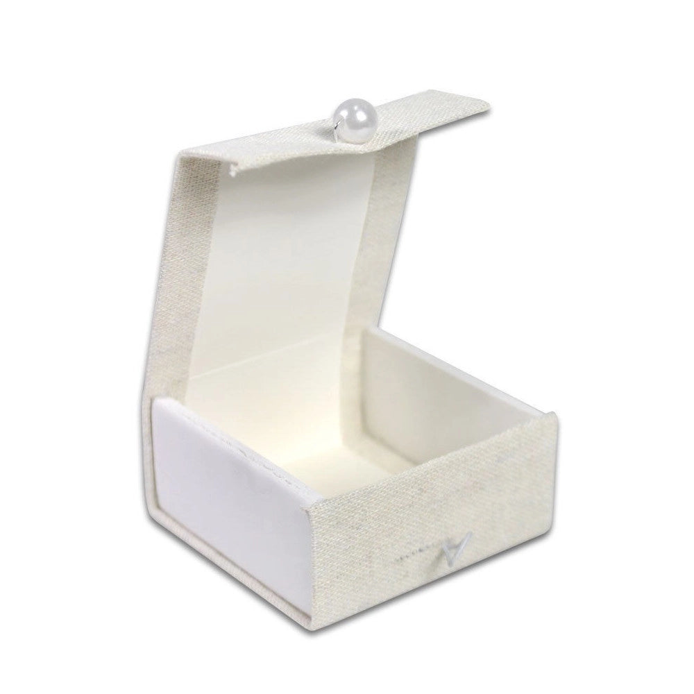 Trade Shop - 12 Scatoline Portaconfetti Scrigno In Tessuto Bomboniera Matrimonio Comunione -