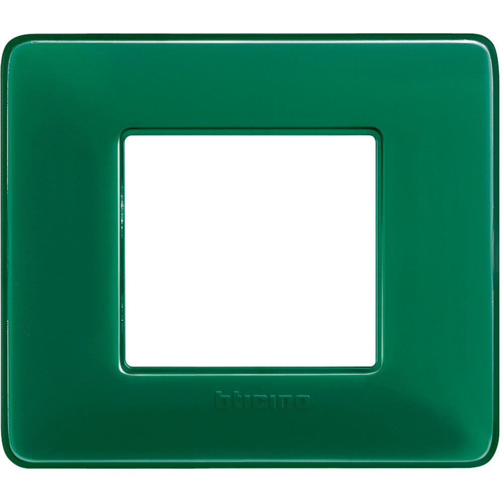 Placca Bticino Matix 2 moduli smeraldo AM4802CVS