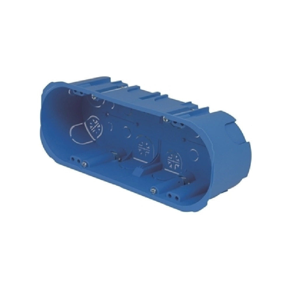 Trade Shop - Scatola Cassetta Da Incasso 6/7 Posti 506 Per Cartongesso Inserti In Ferro -