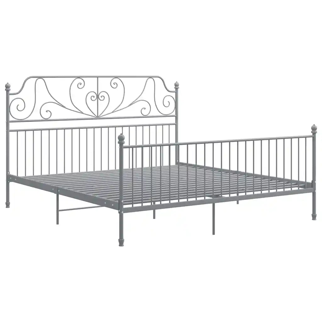 Giroletto Grigio in Metallo 200x200 cm 324861