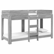 Letto a Castello per Bambini | Letto Infantile | Lettino Grigio Sonoma 75 x 190 cm