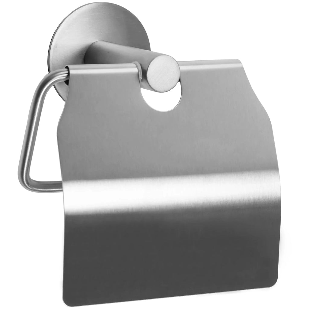 Porta Carta Igenica Nickel Brush Inox 322219 Duo