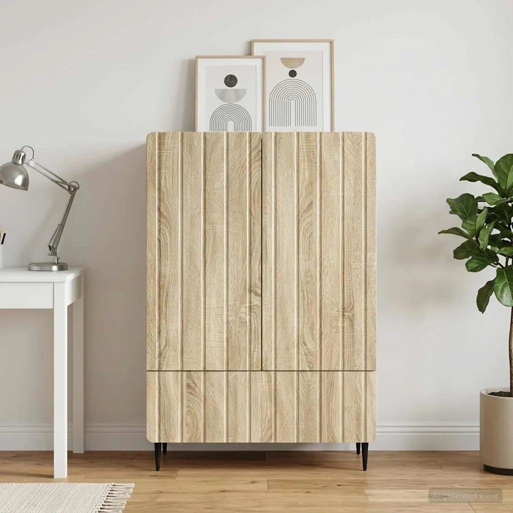 Credenza Rovere Sonoma 66 x 34,5 x 97 cm Legno ingegnerizzato 894437