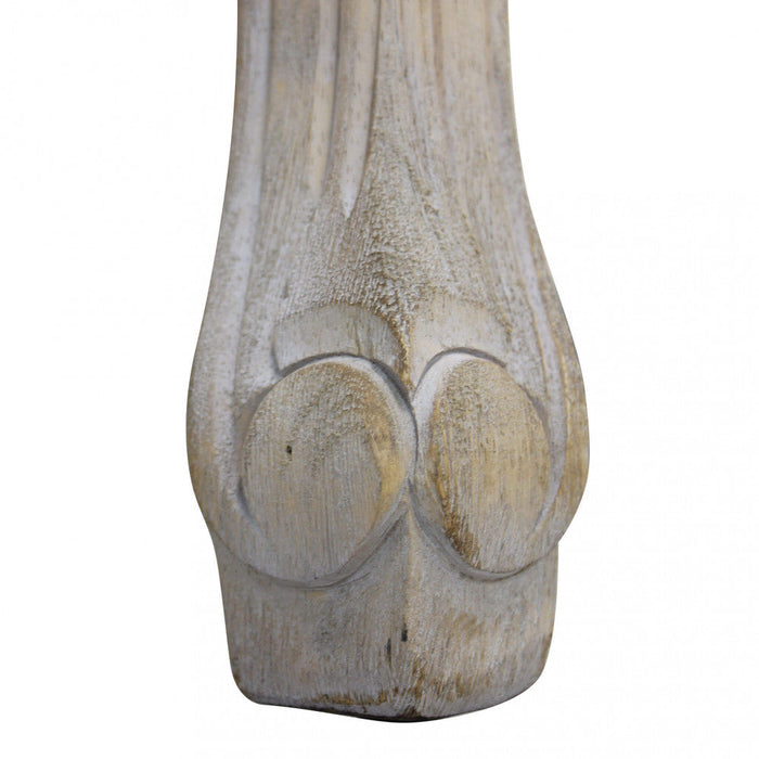 Sedia Charlene 52x50x100 h cm in Legno Grigio