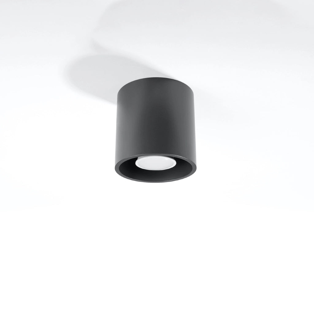 Faretto da soffitto RONDEO 1 antracite GU10 Pure Lume