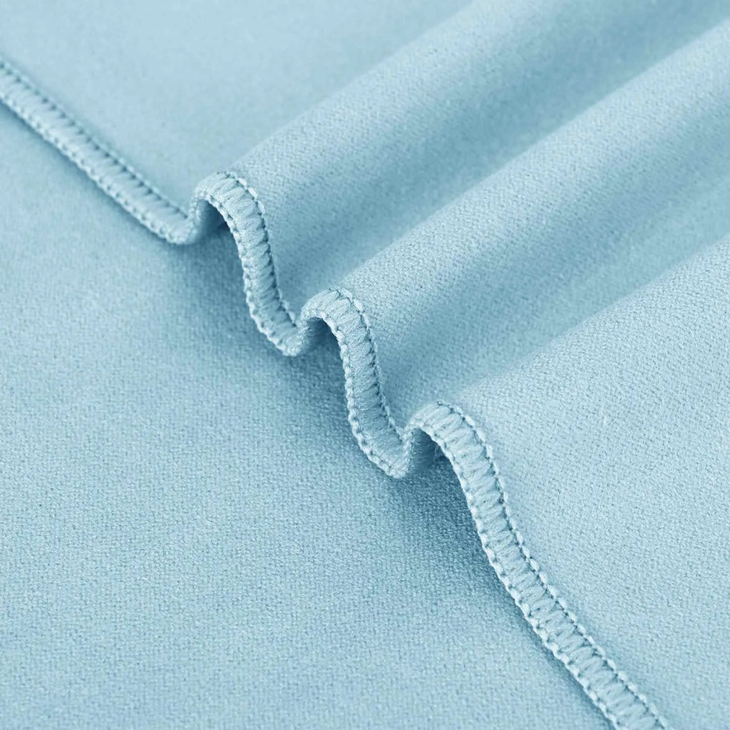 Asciugamani per Sedia Outdoor 2 pcs Blu 130 x 60 cm