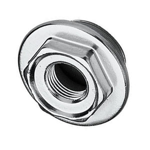 Tappo zincato sinistro per radiatori in ghisa e acciaio 1"x3/8