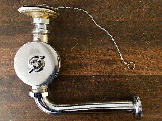 Sifone Ad Orologio Da 1 1/4 Per Lavello E Lavabo Set 5 Pezzi - Prandelli