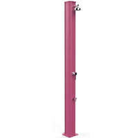 Doccia Solare Big Jolly 40 Litri In Alluminio Con Lavapiedi Colore Fuxia Cv-A320/4003