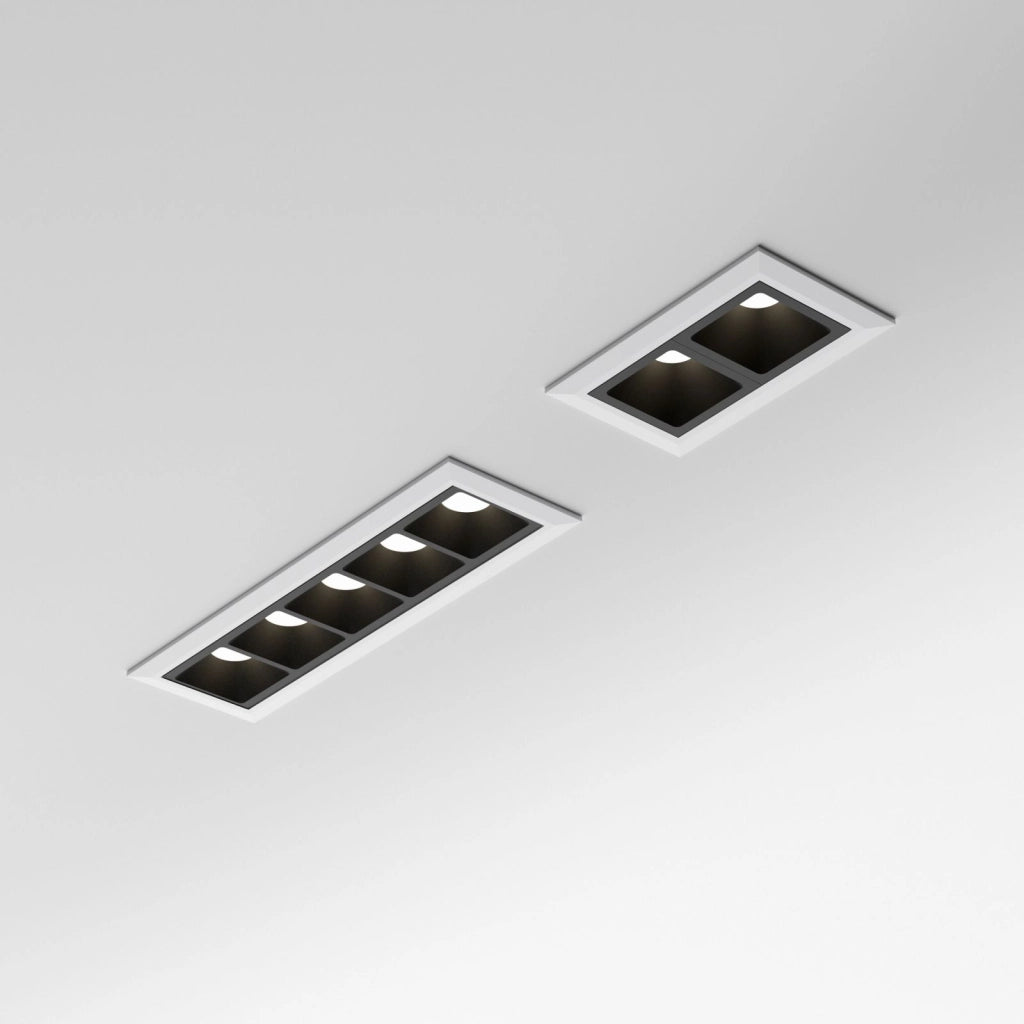 LIKA TRIM INCASSO LED SMD OSRAM Alimentatore ONOFF incluso 8 W 29° 500 lm 3000 K BIANCO E NERO
