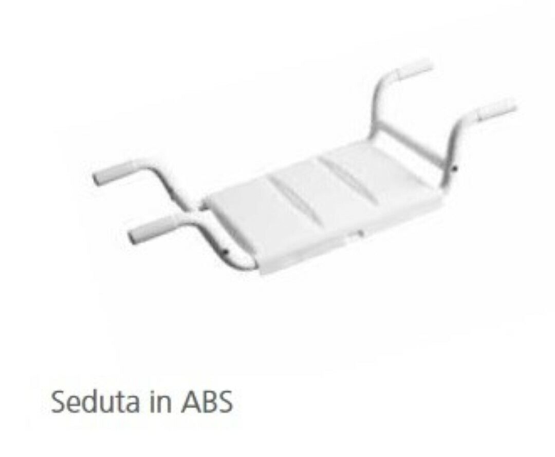 Seggiolino Bianco Vasca Doccia Disabili Anziani Da 65 Cm - Ponte Giulio