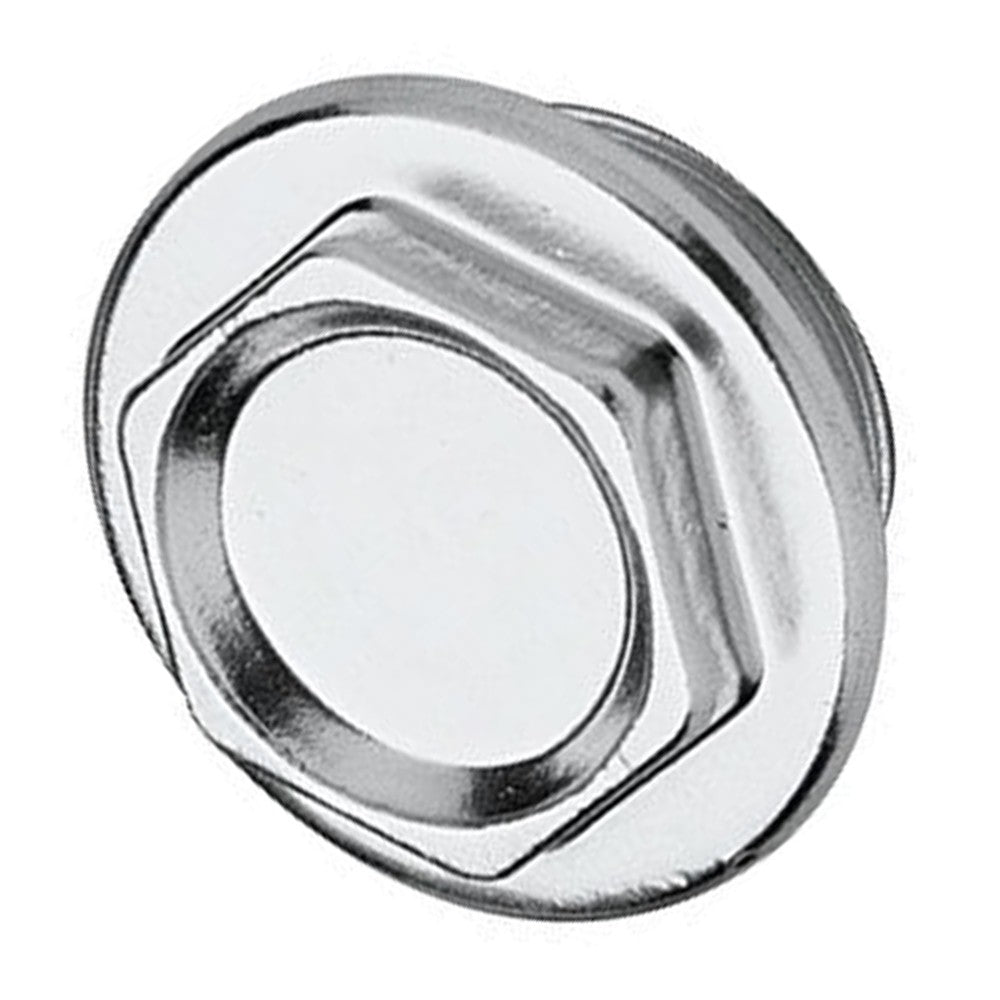 Tappo cieco zincato destro per radiatori in ghisa e acciaio 1"1/4