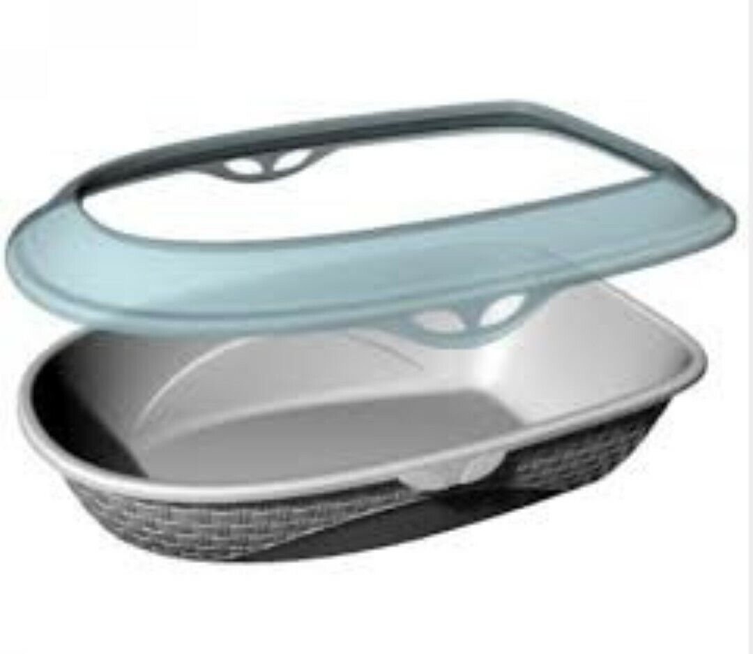 Lettiera Base Aperta Con Fermasacco Paraschizzi Sabbia Pet- Bama Spa