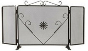 Parascintille 2 Ante 100X50H Cuore - Artigianferro