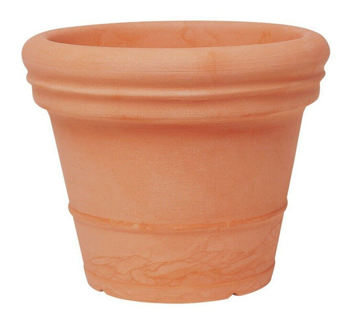 Vaso Econticotto Tondo Liscio Diametro 45 Impruneta - Arca