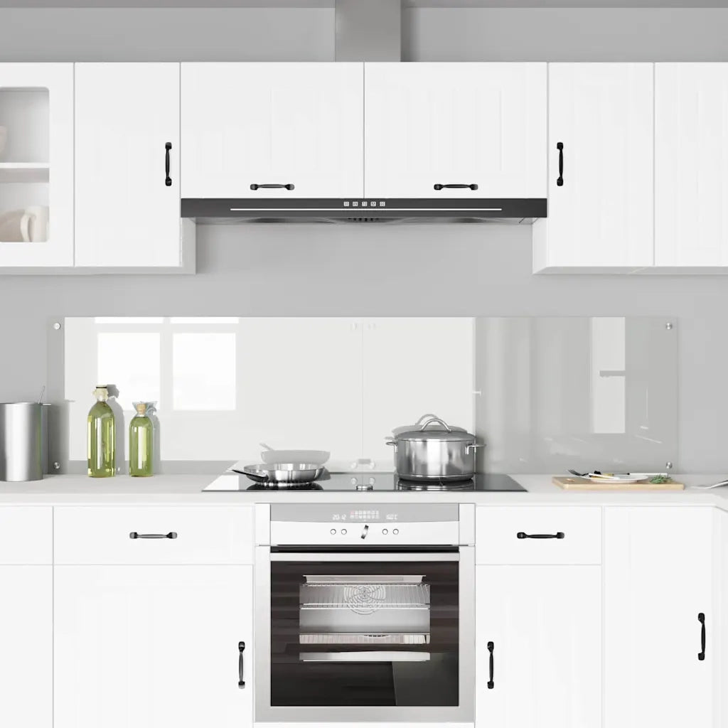 Schienale da cucina 2 pcs Trasparente 100 x 50 cm