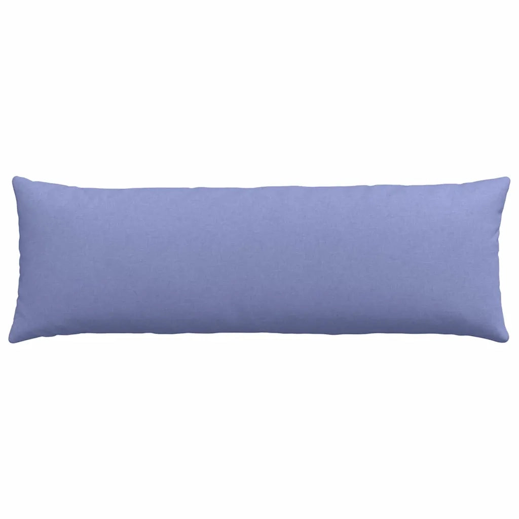 Cuscini da Divano 2 pcs Blu jeans 120 x 40 cm Tessuto