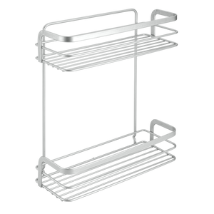 Cestello Rettangolare 2 Piani Cm 26X10X30 Polyther - Metaltex