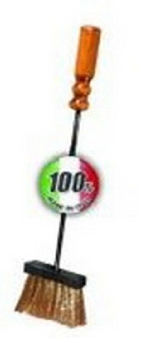 Spazzolino Ottone Per Gruppo Con Manici Legno 5Cm - Artigianferro