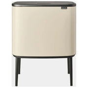 Brabantia 201585 Bo Touch Bin Pattumiera Raccolta Differenziata 2 Scomparti 34 L Soft Touch colore Beige