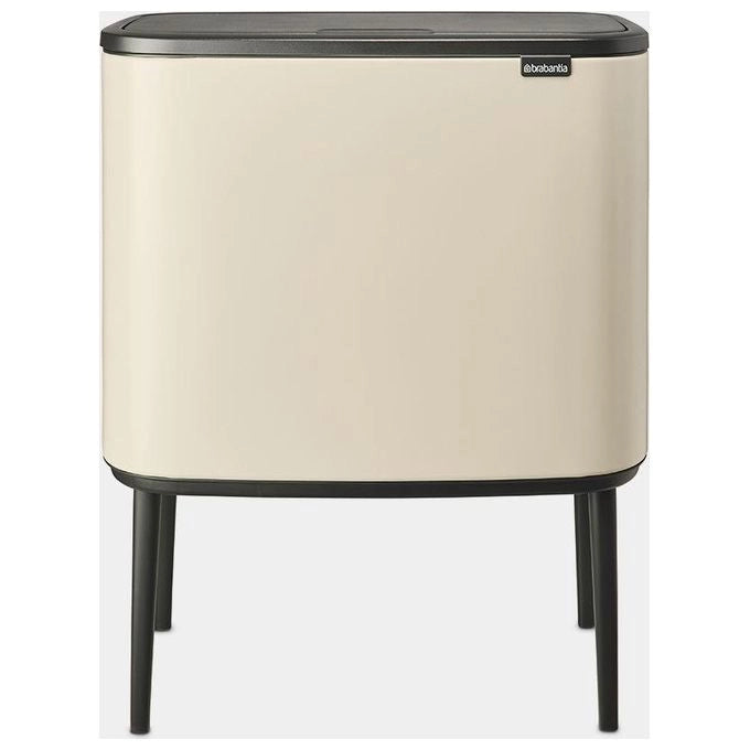 Brabantia 201585 Bo Touch Bin Pattumiera Raccolta Differenziata 2 Scomparti 34 L Soft Touch colore Beige