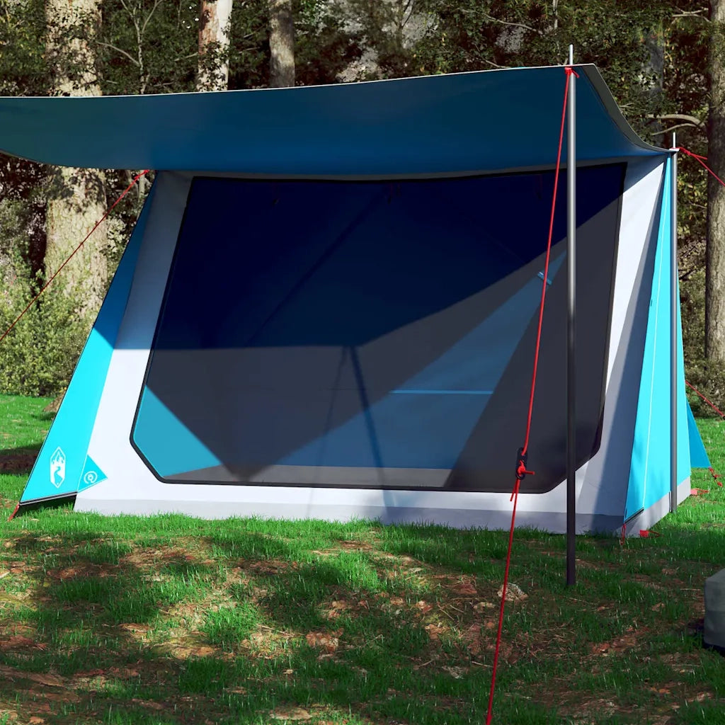 Tenda da Campeggio per 2 Persone-Tenda per Escursionismo Blu Impermeabile 653318