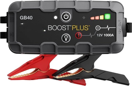Car Jump Starter - Kit di Avviamento - Kit di Avviamento per Auto - Carica Batteria Portatile con Funzione di Avviamento
