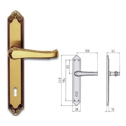 Ghidini 394087006 Maniglia Ottone Fume Lady Q8x70