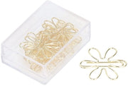 Paperclip metallico da 100 pezzi - Disegni colorati - Paperclip riciclabile - Materiali per ufficio - Paperclip piccolo - Materiali per ufficio