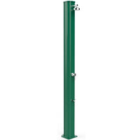 Doccia Solare Big Jolly 40 Litri In Alluminio Con Lavapiedi Colore Verde Scuro Cv-A320/6016