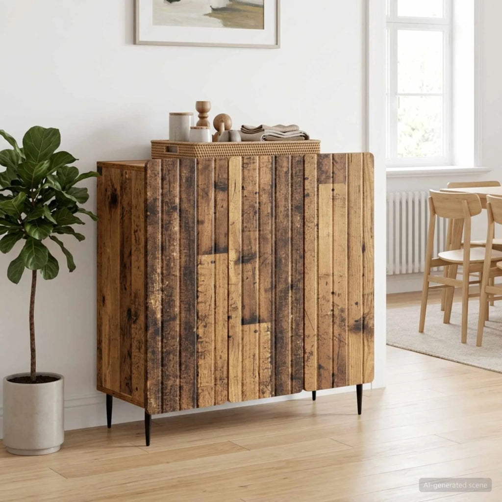 Credenza Legno antico 89 x 34,5 x 82 cm Legno ingegnerizzato 894423