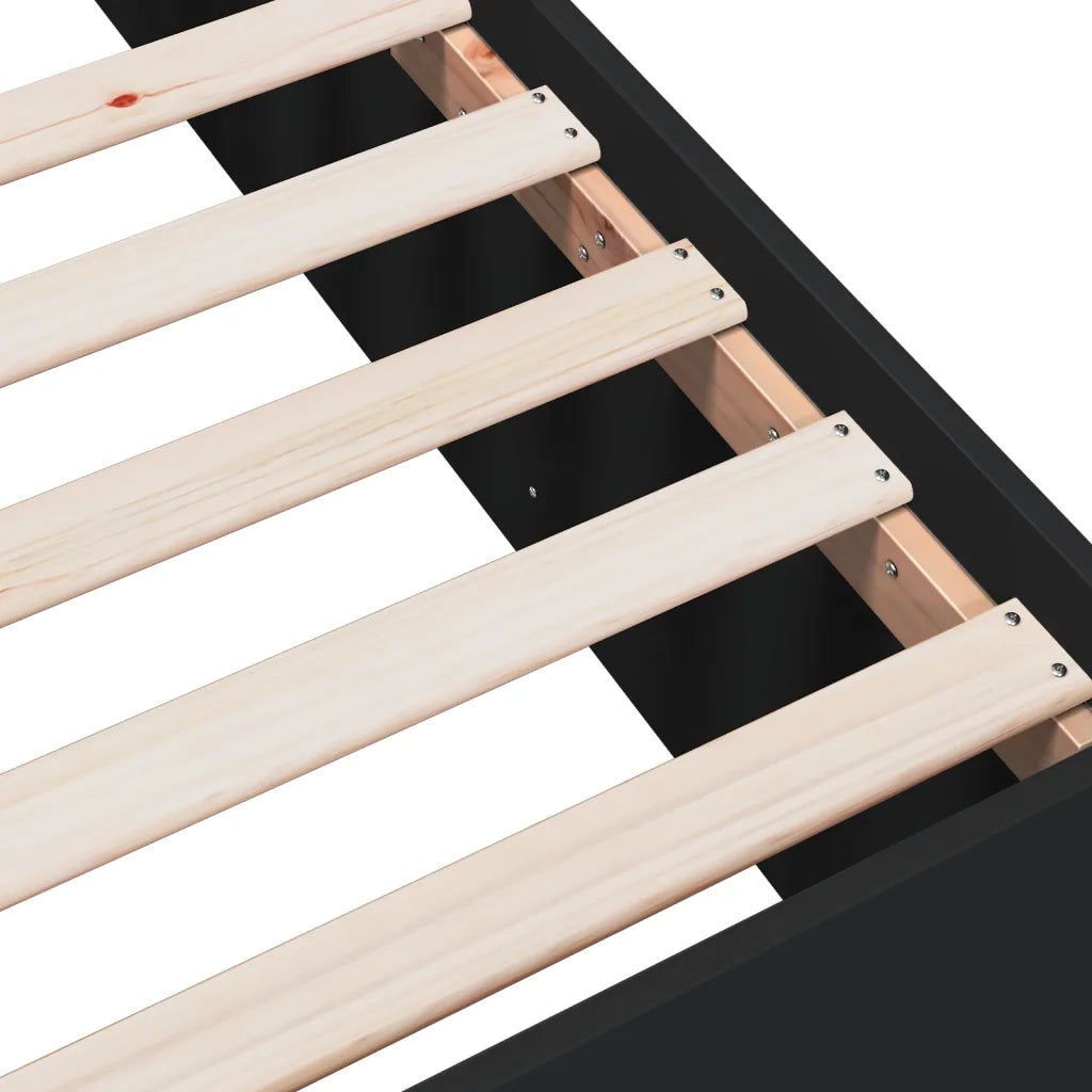 Giroletto Nero 90x200 cm in Legno Multistrato 3280966