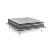 Altino, Materasso Singolo Sfoderabile Made in Italy, 190x80x32h cm Grigio